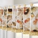 thumbnail image 3 of Cenefa para ventana Greenland Home Somerset con volantes, 84 x 19 cm, color dorado, 3 of 4