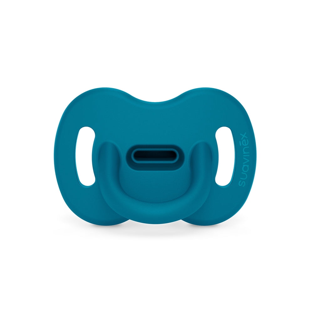 Suavinex - Chupete 6-18 Meses Todosilicona Fisiologico Sx Pro Intense Azul