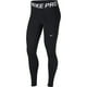 thumbnail image 1 of Tight Nike Pro para mujer, color blanco y negro, talla L, 1 of 2