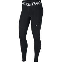 Tight Nike Pro Para Mujer, Color Blanco Y Negro, Talla L