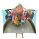 thumbnail image 1 of Manta Capa con Capucha Brown y Amigos Desmarcar 100x130 cm, 1 of 6