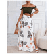 thumbnail image 2 of Conjunto De Blusa y Falda Larga Maxi Estampado Floral, 2 of 6