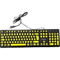 Genérico - Teclado Baja Visión Letras Grandes