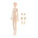 thumbnail image 5 of BJD Girl Doll Cuerpo Desnudo 22 Movible Articulado 29cm DIY Dress Up Juguetes Desnudos Con Contorno De Ojos, 5 of 5