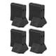 thumbnail image 1 of Paquete De 4 Fundas Para Pies De Escalera, Patas De Escalera De ático, Patas De Muebles De Silicona Duraderas, Color Negro, 1 of 5
