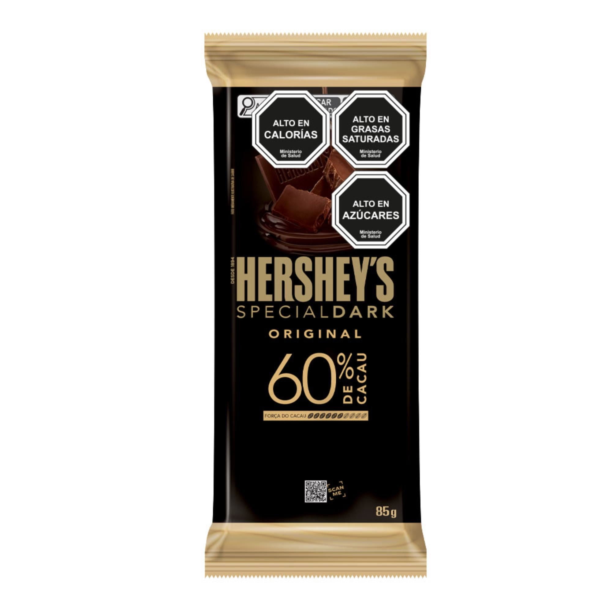 Chocolate En Barra Special Dark Tradicional 85 g Hershey's