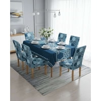 Myl Todo Hogar - Juego De Mantel Antimanchas 140X220 + 6 Fundas De Silla