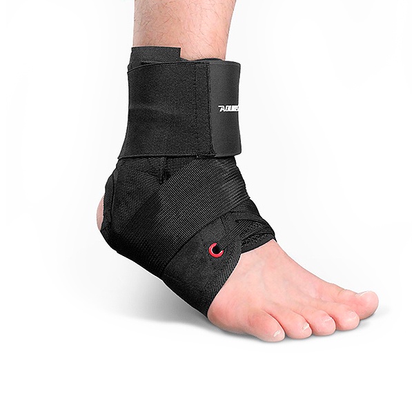 Genérico - Tobillera Aolikes Ajustable Velcro Y Cordones Hh-7138