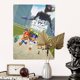 thumbnail image 5 of La nueva escuela del emperador Cartel de metal, decoración de pared con cartel de metal personalizado, regalos para aficionados, amigos, familia y seres queridos 40x30cm, 5 of 6