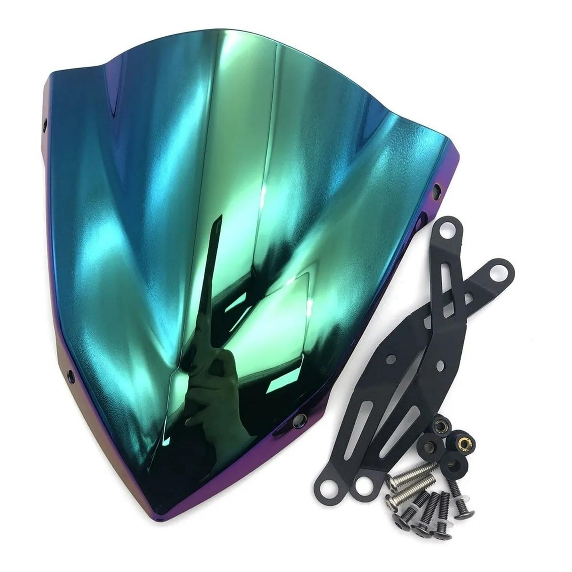Genérico - Cúpula / Parabrisas Para Moto Yamaha Mt 03a 2020+ Negro