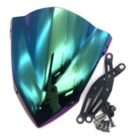 Genérico - Cúpula / Parabrisas Para Moto Yamaha Mt 03A 2020+ Negro