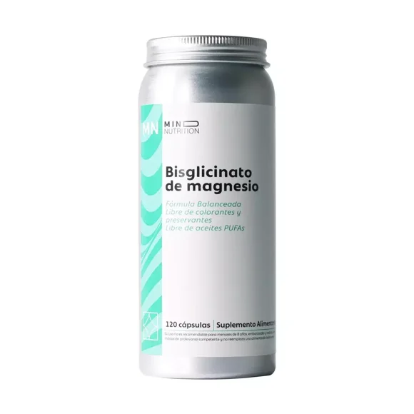 Bisglicinato De Magnesio 120 Capsulas Mind Nutrition Sin Sabor