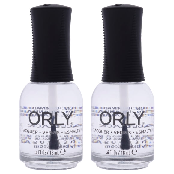 Esmalte de uñas Orly Sealon Topcoat 20065 resistente a las roturas, paquete de 2