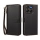 thumbnail image 1 of Funda Tipo Billetera para Motorola Moto G67 5G/G77 5G con Soporte y Bolsillo con Cierre Negro, 1 of 1