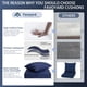 thumbnail image 3 of Juego de cojines para asiento exterior Favoyard impermeable 56x61 cm, 3 of 6