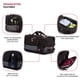 thumbnail image 3 of Bolso Duffle SwissGear Apex para Viaje y Gimnasio 29x51x23 cm, 3 of 8