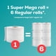 thumbnail image 3 of Papel higiénico Angel Soft 24 Super Mega Rollos = 144 Regular, 3 of 8