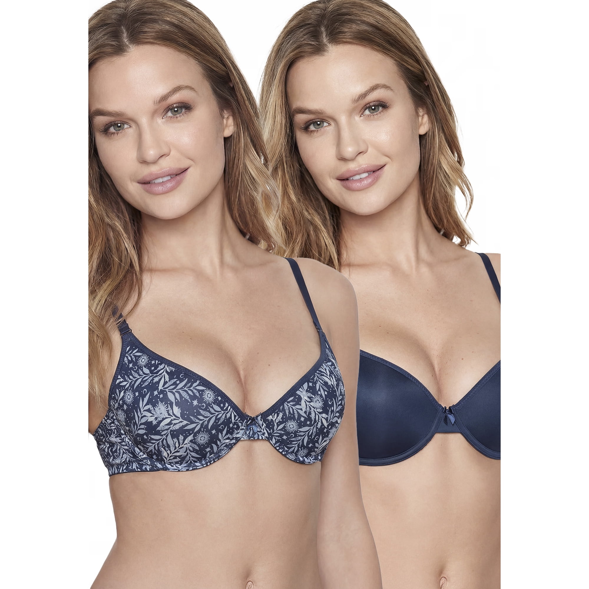 Pack 2x Sosten Push Up Microfibra P250.023-azu7 Kayser