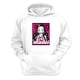 thumbnail image 1 of Polerón Canguro Nezuko Blanco Talla Xs Unisex, 1 of 3