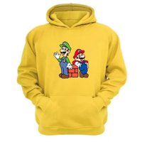 Genérico - Polerón Canguro Plomero Rojo Amarillo Talla Xl Unisex