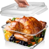 Recipiente De Vidrio Razab 6500 Ml Con Tapa Hermética