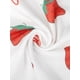 thumbnail image 5 of INSPIRE CHIC Camisón de Mujer con Cuello en V y Bolsillos, Manga Corta con Abertura Lateral, Bata de Noche con Ribete en Contraste para Primavera Verano XL Fresa, 5 of 6