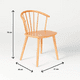 thumbnail image 4 of Pack de 2 Sillas Lykke de Madera - Natural, 4 of 7