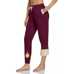 Genérica - Pantalones Deportivo Con Chiporro Mujer Invierno Térmicos