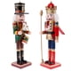 thumbnail image 3 of Figura De Soldado KIing De Cascanueces De Madera De 30cm, Modelo De Marioneta, Mu?eca, Decoración Del Hogar, 3 of 5