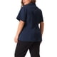 thumbnail image 5 of Agnes Orinda Blazers de Mujer Tallas Grandes Casual de Manga Corta con Solapa Muesca Chaqueta de Traje para el Trabajo 2X Azul Marino, 5 of 8