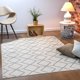 thumbnail image 2 of Alfombra Kashan King Blanca 153x213, 2 of 5