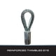 thumbnail image 4 of Cables de enganche Tie Down Engineering 59535, clase II, 36 cm, galvanizados, 4 of 7