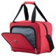 thumbnail image 5 of Juego de 3 piezas de maletas Travelers Club rojo expandible, 5 of 7