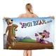 thumbnail image 1 of El Show de Oso Yogi Toalla de playa de secado rápido con diseño temático, regalo para mujeres y niñas, ideal para cumpleaños, fans, amantes de la música, uso en la playa o al aire libre, 78 × 180 cm, 1 of 6