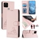 thumbnail image 1 of Funda tipo cartera FOXDOCK para Google pixel 5 con soporte, ranuras, RFID, diseño de gato, 1 of 5