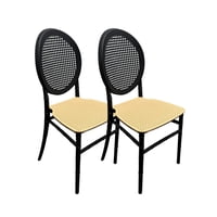 Habita2 Chile - Pack 2 Sillas Moody - Negro