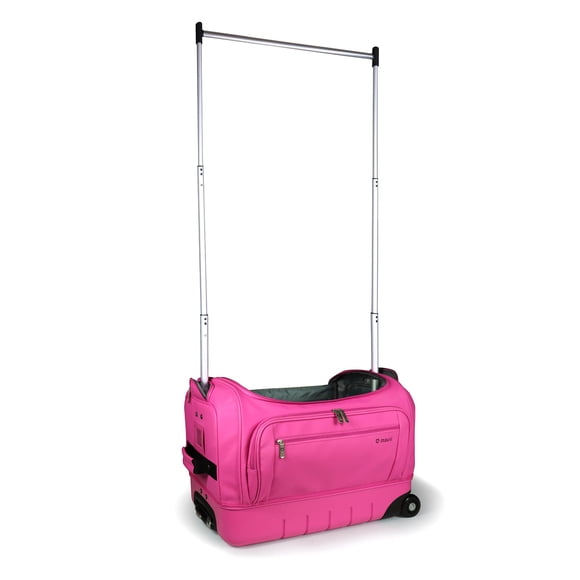 Bolsa de baile Mavii con perchero, 56 L, resistente al agua, color rosa intenso
