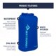 thumbnail image 3 of Set de bolsas impermeables Sea to Summit, ligeras, 3 piezas, 3 L, 5 L, 8 L, 3 of 6