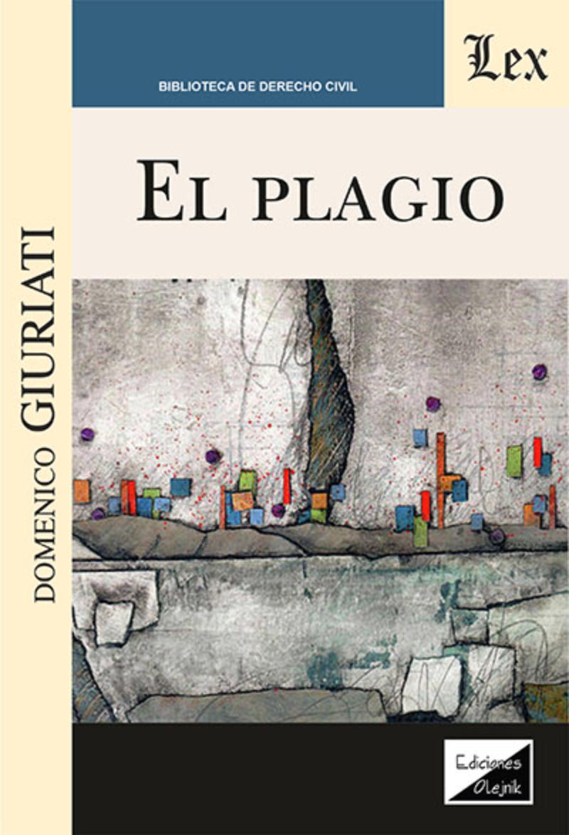 Olejnik Ediciones - Libro Plagio El Domenico Giuriati