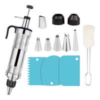Magideal - 13 Uds. Kits De Decoración De Pasteles, Boquillas Para Manga Pastelera, Suministros, Juego De Decoración De Postres Para Decoración De Pasteles, Regal