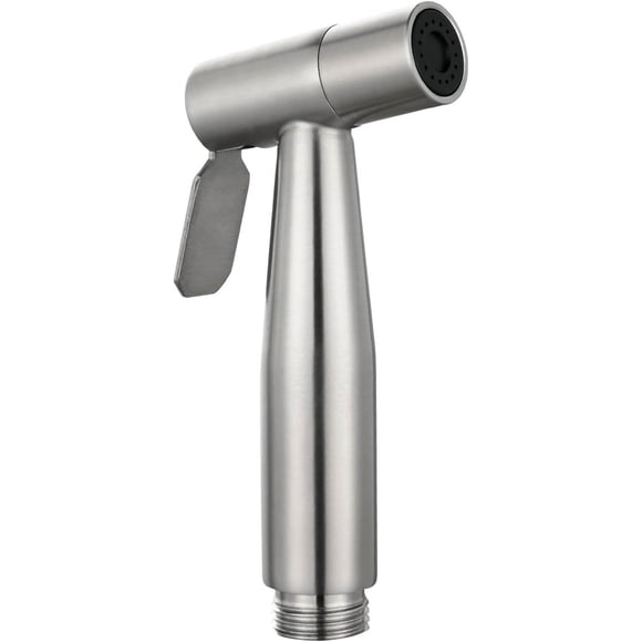 Rociador De Bidet De Mano De Acero Inoxidable Con Acabado Níquel Cepillado