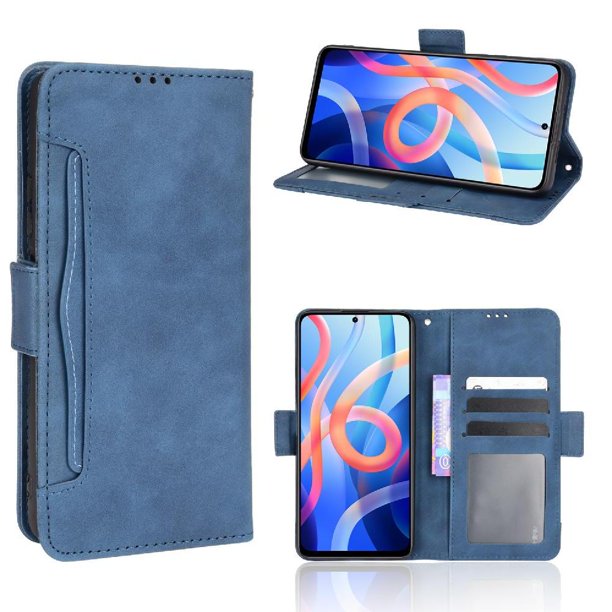 Funda Cartera Magnética para Xiaomi Redmi 10 5G- Tarjetero Desmontable, Cuero PU, Soporte