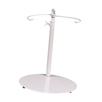 Magideal - Soporte De Pantalla De Flores Desktop Bouquet Fixator Soporte De Estante Ajustable Para , L White L Blanco