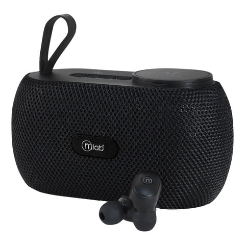 Parlante Portátil Con Audífonos Tws Airfly Mlab 09301