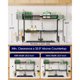 thumbnail image 2 of Kitsure Adjustable Over-the-Sink Dish Drying Rack, 26.8–33.9 in, 2 of 3