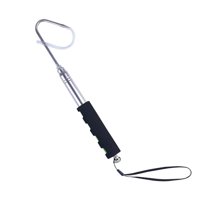 Magideal - Garfio Para Pescado, Pinza De Pesca, Mango Ergonómico, Garfio Para Pescado De Mano, Antideslizante Con Gancho De Lanza Inoxidable Para Pesca En Barco 70Cm