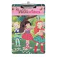 thumbnail image 1 of Wellie Wishers Portapapeles de acrílico A4, tamaño carta estándar, carpeta con clip 31.8x 21.5CM para estudiantes, profesores y oficina, 1 of 6