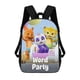 thumbnail image 1 of Fiesta de Palabras-theme Backpack, Campus style schoolbag Bookbag with Adjustable Shoulder Straps And Large Zip Compartment, Unisex Travel Bags., 1 of 6