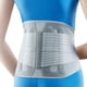 thumbnail image 1 of Faja Lumbar OPPO 2366 Soporte Lumbar con Varillas Flexibles Gris Talla L, 1 of 7