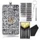 thumbnail image 4 of Juego de reparación de gafas, almohadillas nasales para mantenimiento de gafas, destornilladores de precisión, prácticos, microtornillos portátiles de, 4 of 5